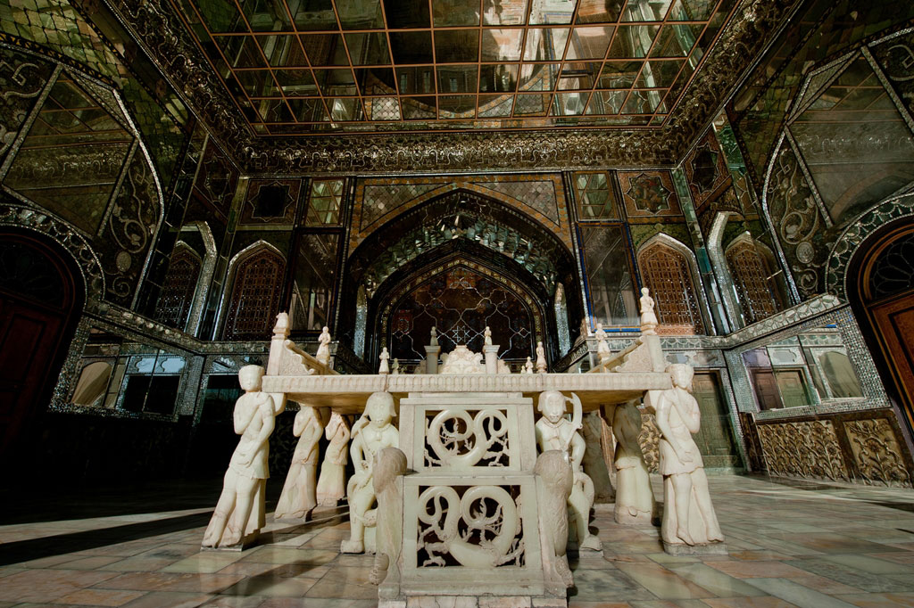 Tehran,Marble throne